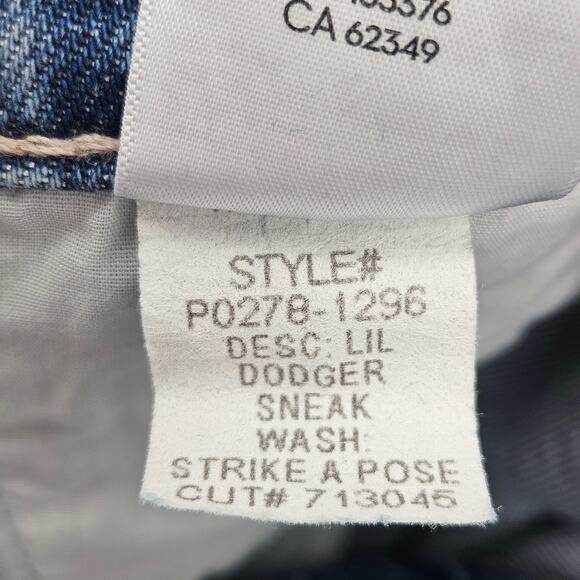 MOTHER Lil Dodger‎ Ankle High-Rise Straight-Leg Jeans Strike a Pose 31 - Picture 11 of 14